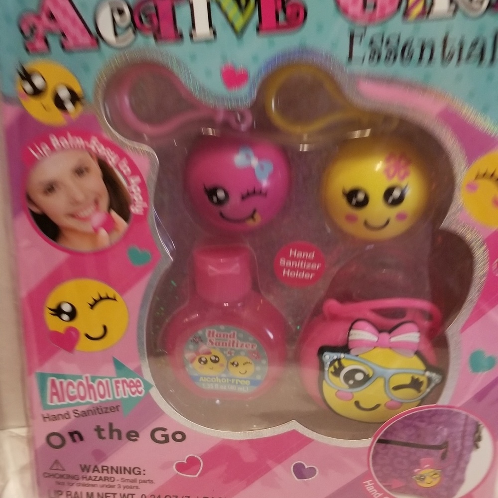 Emojis girls accessories set